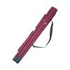 ZooBoo Tai Chi Sword Bag  Durable Kung Fu Double Layer Swords Carrying Case, Martial Arts Weapon Bag with Shoulder Strap, Oxford Cloth & PU Leather Design (Red, Double Layer) view 3