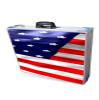 8-Foot Professional Beer Pong Table w/Cup Holes & LED Glow Lights - America Edition view 2