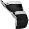 Hayabusa T3 Striking Shinguards - White/Black, Large view 2