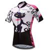 BIYINGEE Women's Cycling Jersey Short Sleeve Sweat Wicking Pink Cat Size XS view 1