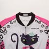 BIYINGEE Women's Cycling Jersey Short Sleeve Sweat Wicking Pink Cat Size XS view 3