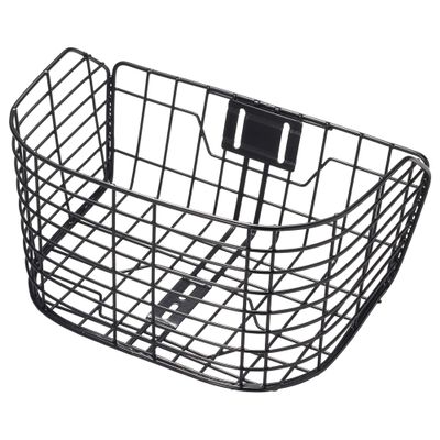 Panasonic NCB2145S Front Basket Bicycle, Black, Width 13.0 x Depth 9.1 x Height 6.7 inches (330 x 230 x 170 mm)