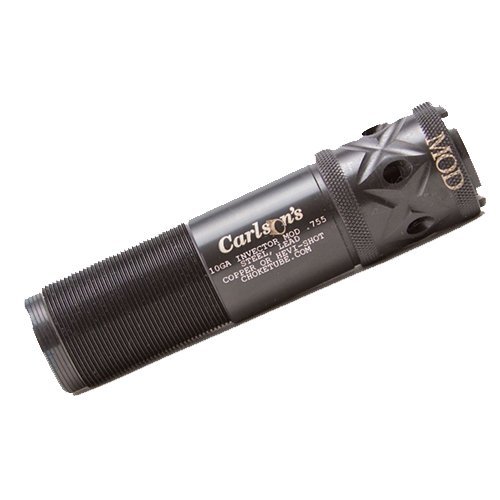 Carlson's Choke Tubes 10 Gauge for Browning Invector [ Modified | 0.755 Diameter ] Stainless Steel | Ported Sporting Clays Choke Tube | Made in USA