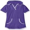 Free Country Girls' Hooded Kangaroo Cover Up, Ultraviolet, M(10/12) view 1