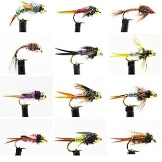 Ascent Fly Fishing Attractor Nymph Selection (Small)