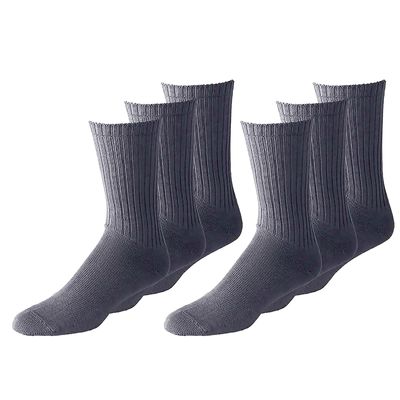 Mechaly 24 Pairs Women's Athletic Crew Socks - Bulk Wholesale Packs - Any Shoe Size (10-13,