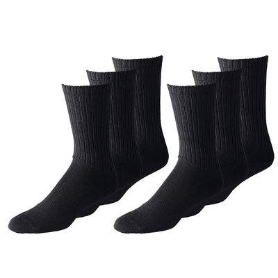 Mechaly 36 Pairs Women's Athletic Crew Socks - Bulk Wholesale Packs - Any Shoe Size (9-11,