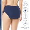 Beach House Plus Size Hayden Bikini Bottom  High Waisted Swimsuit Bottom, Admiral 20 view 3