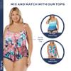 Beach House Plus Size Hayden Bikini Bottom  High Waisted Swimsuit Bottom, Admiral 20 view 4