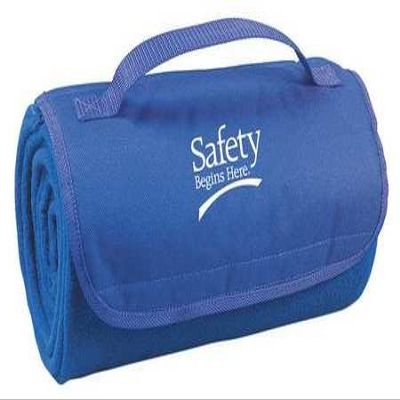 Blanket, Safety Begins Here, Royal Blue