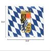 3X5 German Germany Crest Bavaria Bavarian Lions Super-Poly Flag 3'X5' Banner view 2