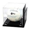 Better Display Cases Acrylic Volleyball Display Case with Silver Risers Mirror and Wall Mount (A027-SR) view 2
