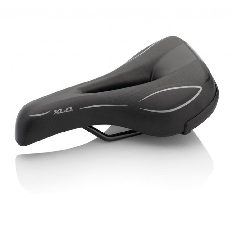 XLC Traveller II Bike Saddle, Unisex, 2502038600, Black, 270x135mm