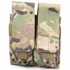 Tactical Molle Dual Double Mag Magazine Pouch Holster for M4/M16 5.56 .223 (CP view 1