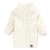 Nine Minow Boys Girls Turtleneck Sweaters Soft Warm Children's Sweater (3-4 Years, White) view 1