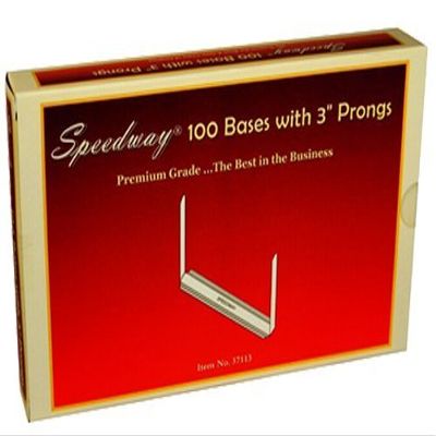 Speedway 100 Bases with 3" Prongs