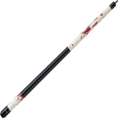 ACTION Impact IMP12 White with Red Blood Splatter Pool/Billiards Cue Stick