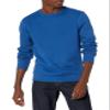 Amazon Essentials Men's Crewneck Fleece Sweatshirt, Blue, X-Large view 1