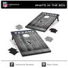 Wild Sports 2'x3' MDF Wood NFL Houston Texans Cornhole Set - Grey Wood Design view 2