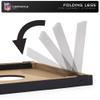 Wild Sports 2'x3' MDF Wood NFL Houston Texans Cornhole Set - Grey Wood Design view 4