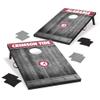Wild Sports NCAA College Alabama Crimson Tide Tailgate Toss - Gray Wood Designalabama Crimson Tide Tailgate Toss - Gray Wood Design, Team Color, 2'X3' view 1
