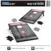 Wild Sports NCAA College Alabama Crimson Tide Tailgate Toss - Gray Wood Designalabama Crimson Tide Tailgate Toss - Gray Wood Design, Team Color, 2'X3' view 2