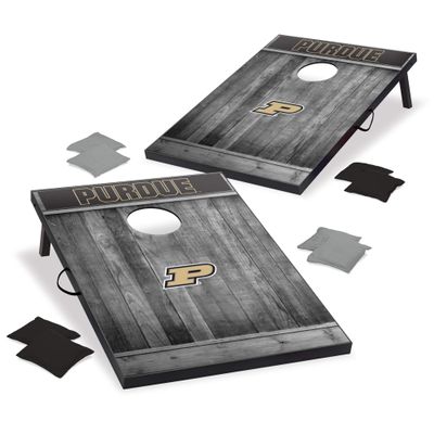 Wild Sports 2'x3' MDF Wood NCAA College Purdue Boilermakers Cornhole Set