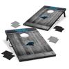 Wild Sports 2'x3' MDF Wood NFL Carolina Panthers Cornhole Set - Grey Wood Design view 1