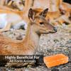 Himalayan Nature 100% Natural Himalayan Rock Deer Salt Licking Block - Animal Licking Mineral Salt Block, Natural Feed Salts Bricks For Deer and Livestock Animals - 5 Lbs, 2x4x8 inch, Pack of 1 view 4