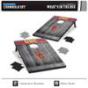 Wild Sports 2'x3' MDF Wood NCAA College USC Trojans Cornhole Set view 2