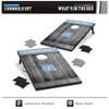 Wild Sports 2'x3' MDF Wood NCAA College North Carolina Tar Heels Cornhole Set view 2