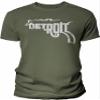 Detroit Smoking Gun Shirt for Men Women Distressed Vintage Soft - F/Military-4X view 1