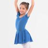 11524204 Toddlers Short Sleeves Ballet Skirt Dance Gymnastic Leotards for Girls view 2