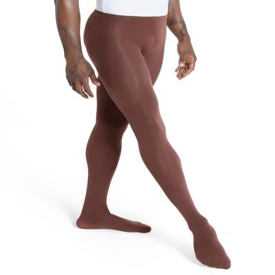 Capezio Womens Ultra Soft Self Knit Waistband Transition Tight, Java, XX-Large US