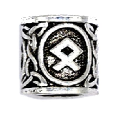 AttractionOil Gifts Customizable Silver Norse Rune Charm Necklace - Build Your Own! (Othala/Home)