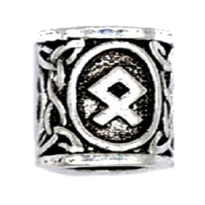 AttractionOil Gifts Customizable Silver Norse Rune Charm Necklace - Build Your Own! (Othala/Home)