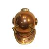 MillionCrafts 16" H Diving Helmet Antique Brass Finish Decorative Nautical Replica Gift view 3