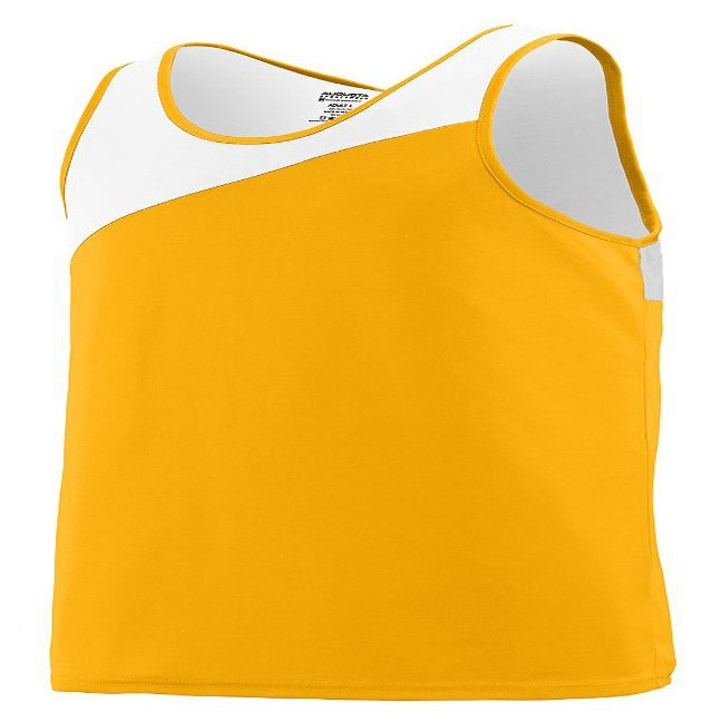 Augusta Sportswear Men's X-Large Ag352, Gold/White