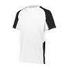 Augusta Sportswear Boys Cutter Jesey White/Black view 1