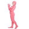 Girls' Women's Full Body Open Face Spandex Unitard Mask Zentai Costume Bodysuit (XXXL, Pink) view 3