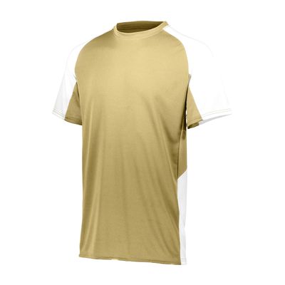 Augusta Sportswear Boys Cutter Jesey Vegas Gold/White