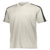Augusta Sportswear Men's L 1557, Silver Grey/White/Black, Large view 1