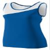 Augusta Sportswear Womens Accelerate Jersey L Royal/White view 1