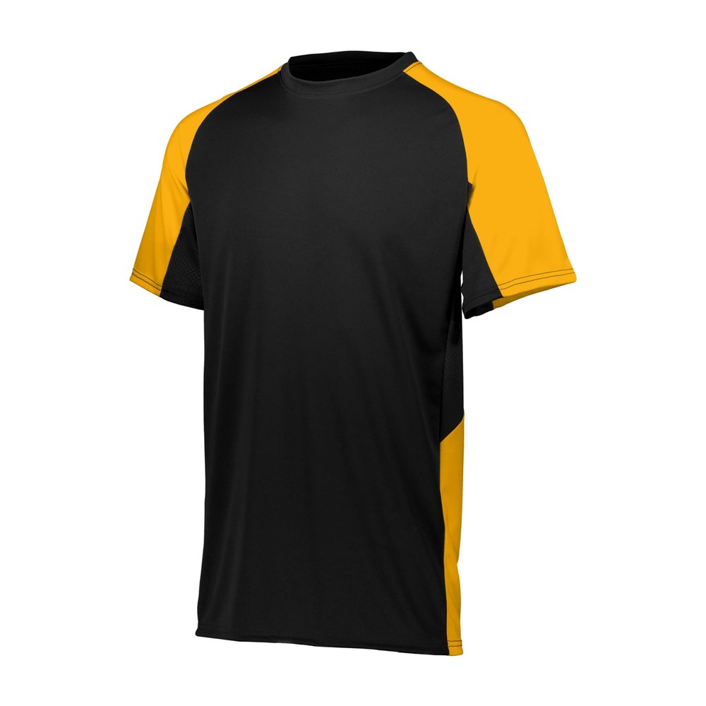 Augusta Sportswear Boys Cutter Jesey Black/Gold