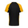 Augusta Sportswear Boys Cutter Jesey Black/Gold view 2