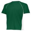 Augusta Sportswear Men's L 1560, Dark Green/White, Large view 1