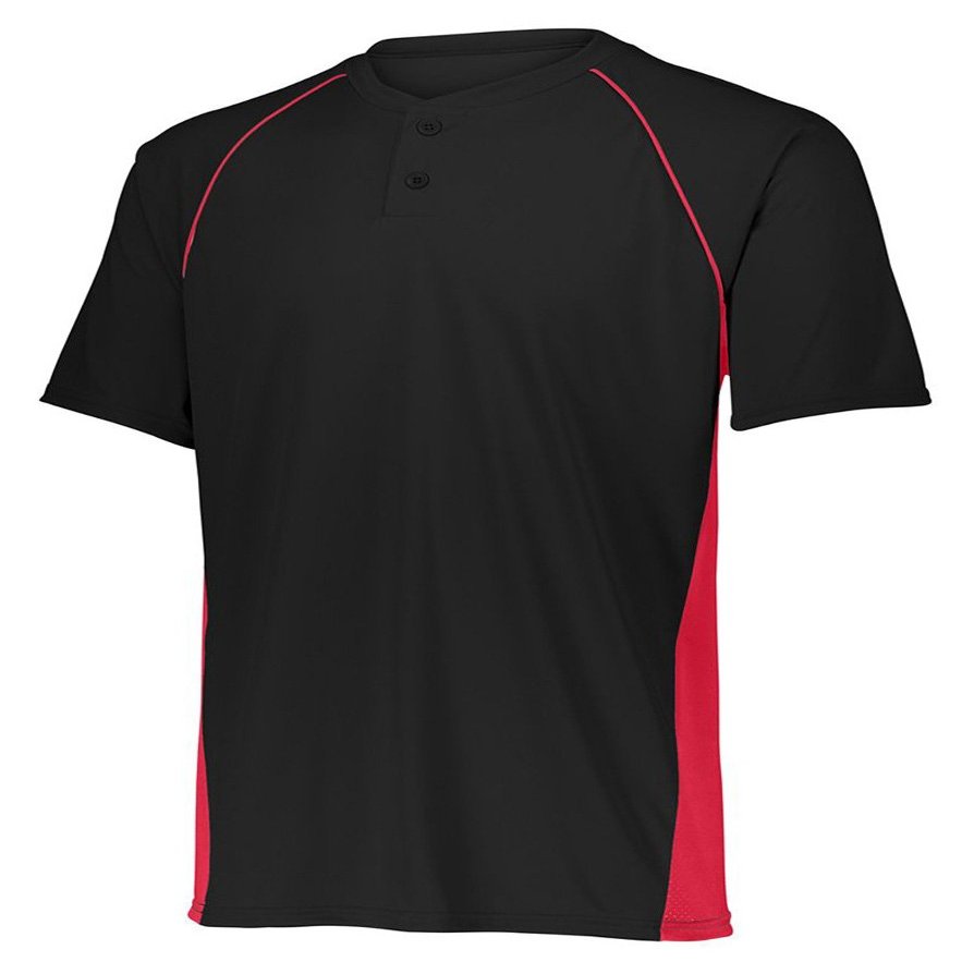 Augusta Sportswear Boys' Medium 1561, Black/Red