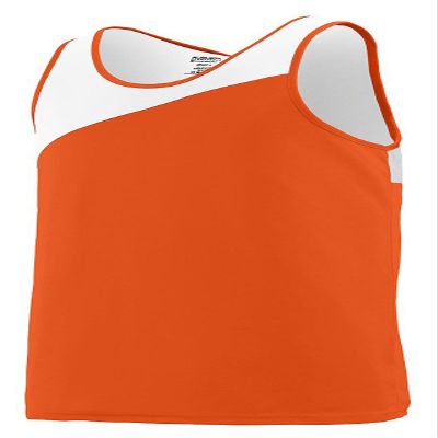 Augusta Sportswear Accelerate Jersey L Orange/White