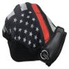 Red Line USA Flag HALF Finger Gloves for Gym, Athletic, and Multi-Use - Support Firefighters view 3