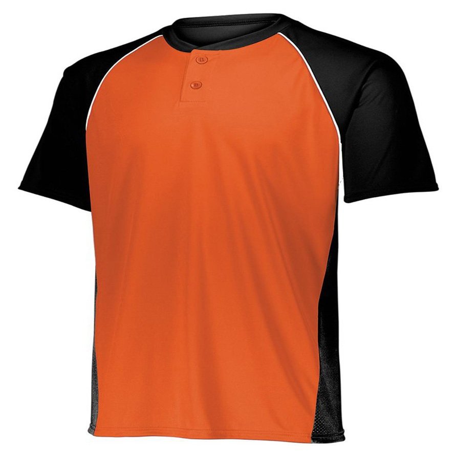 Augusta Sportswear Boys' Large 1561, Black/Orange/White
